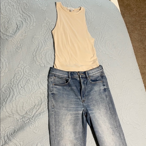 Original Straight high rise fit Express Jeans - Picture 10 of 10